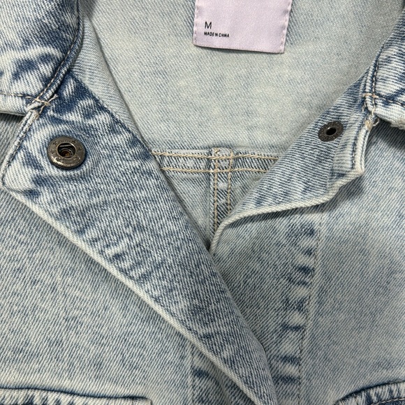 NWT SO Light Blue Denim Jean Jacket in Size‎ M - Picture 8 of 16